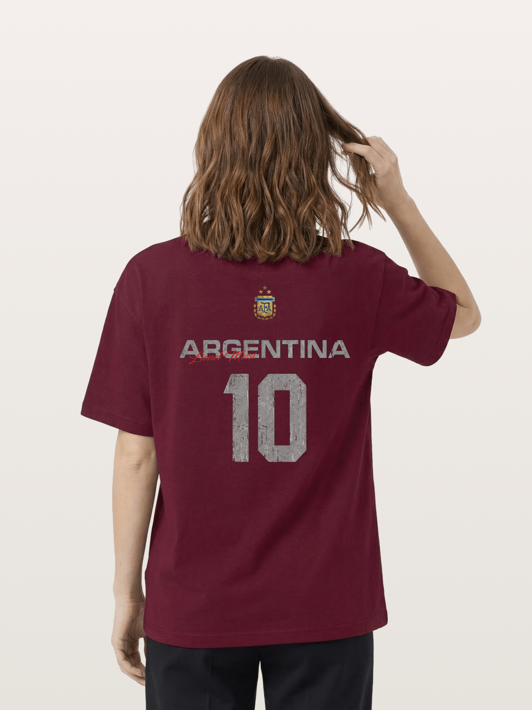 Argentina Messi 10 Retro Gildan T-shirt