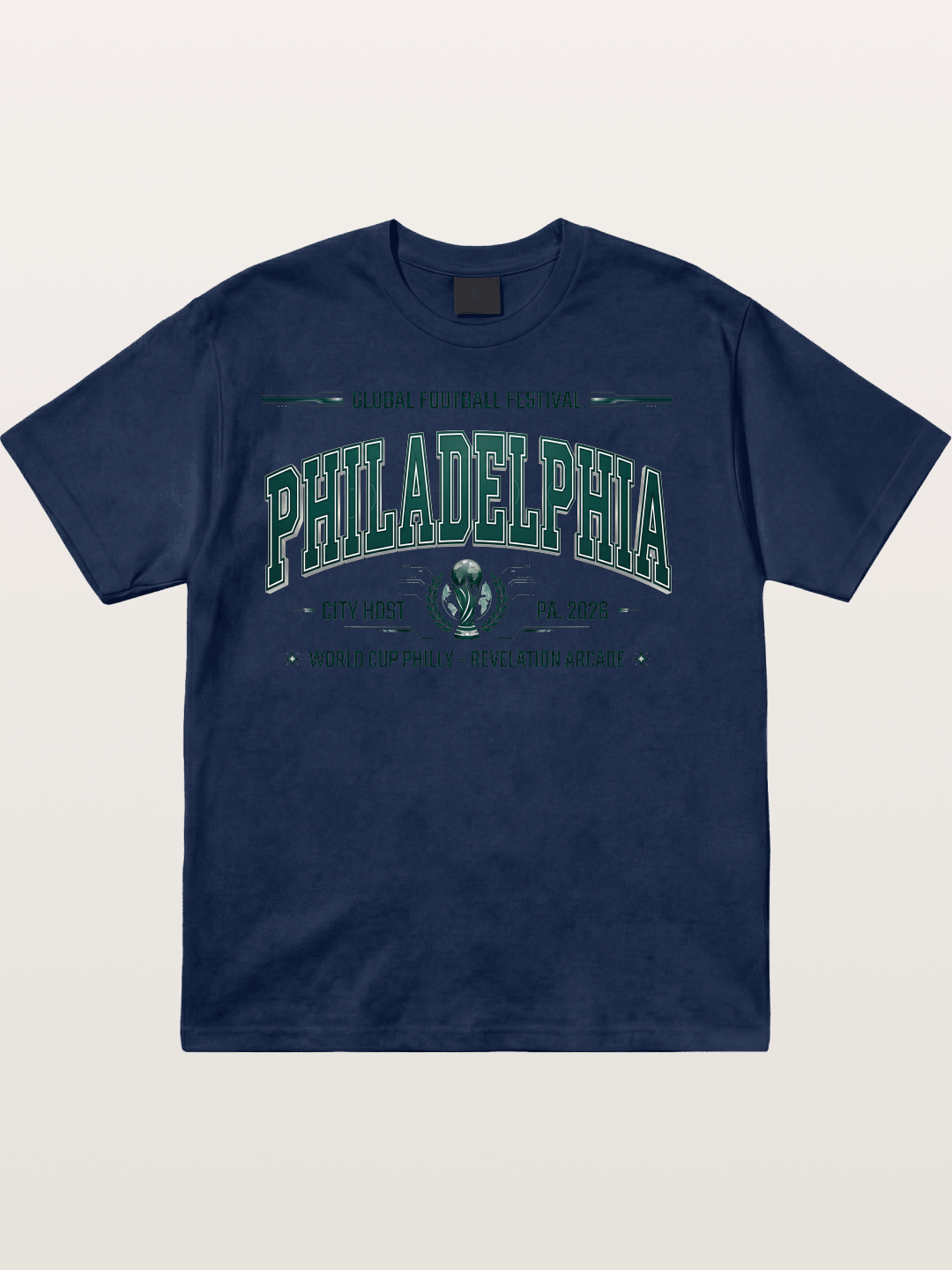 Philadelphia 2026 WC City Art Cotton T-shirt