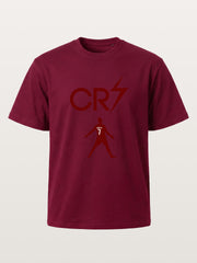 CR7 Initials And Player Silhouette Gildan T-shirt