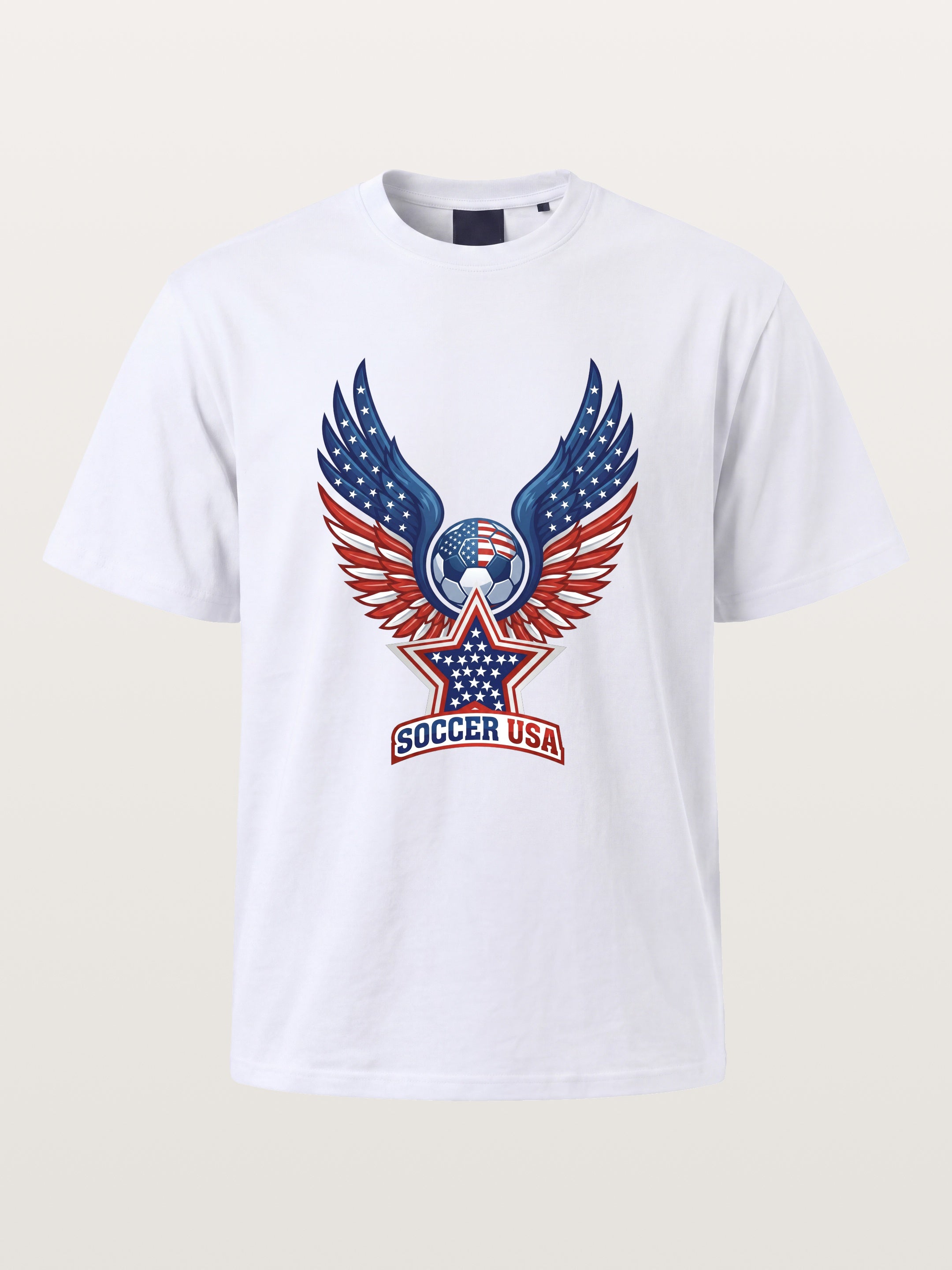 Soccer USA Wings Star Logo Cotton T-shirt