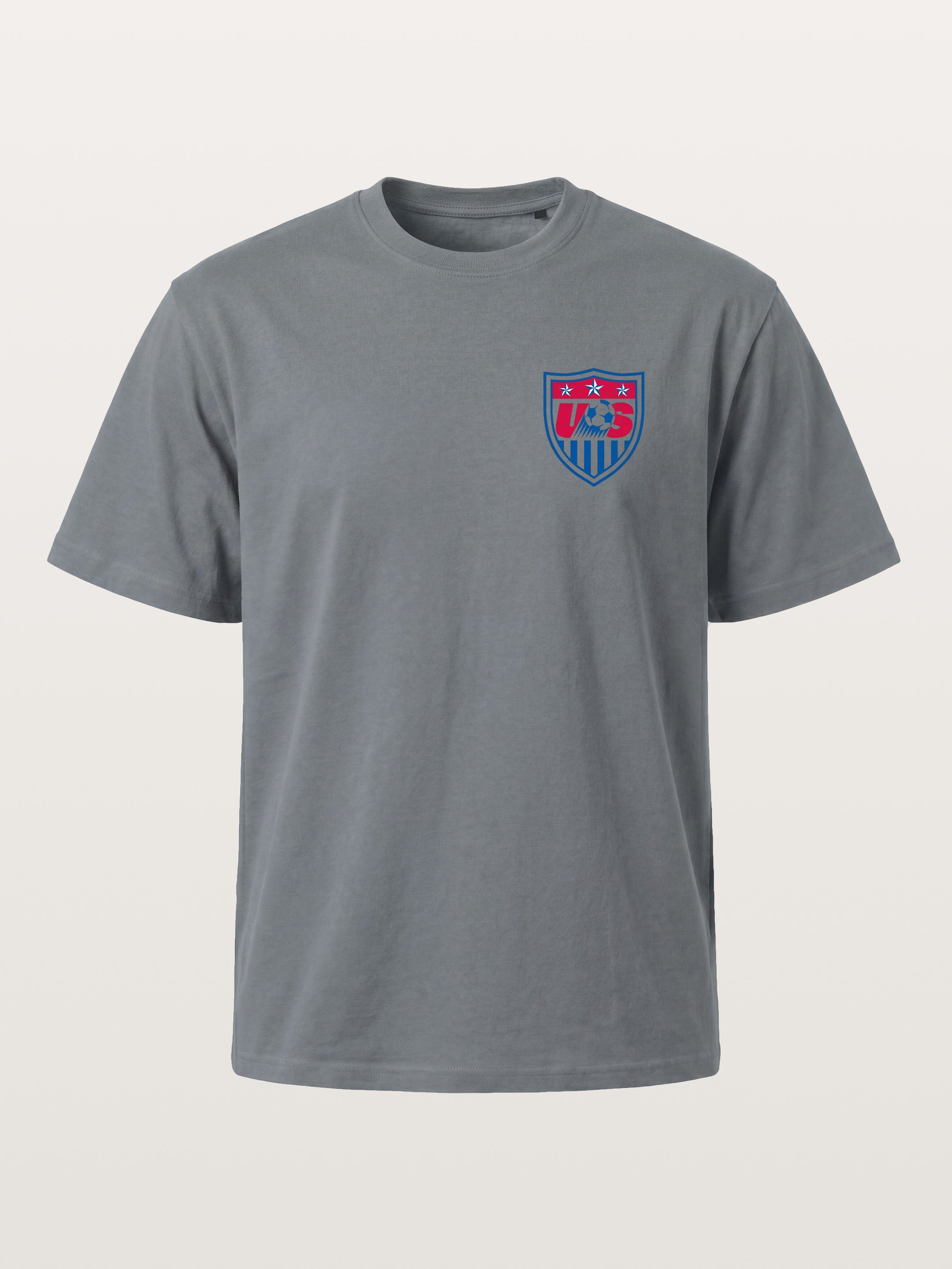 USA Soccer Shield Emblem Cotton T-shirt