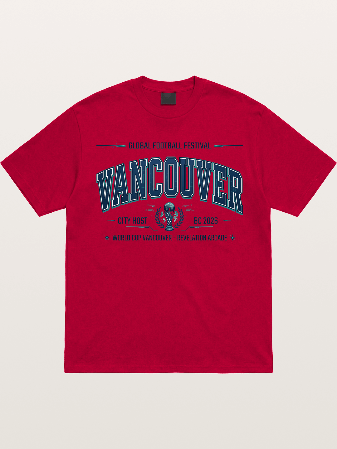 Vancouver 2026 World Cup Badge Gildan T-shirt