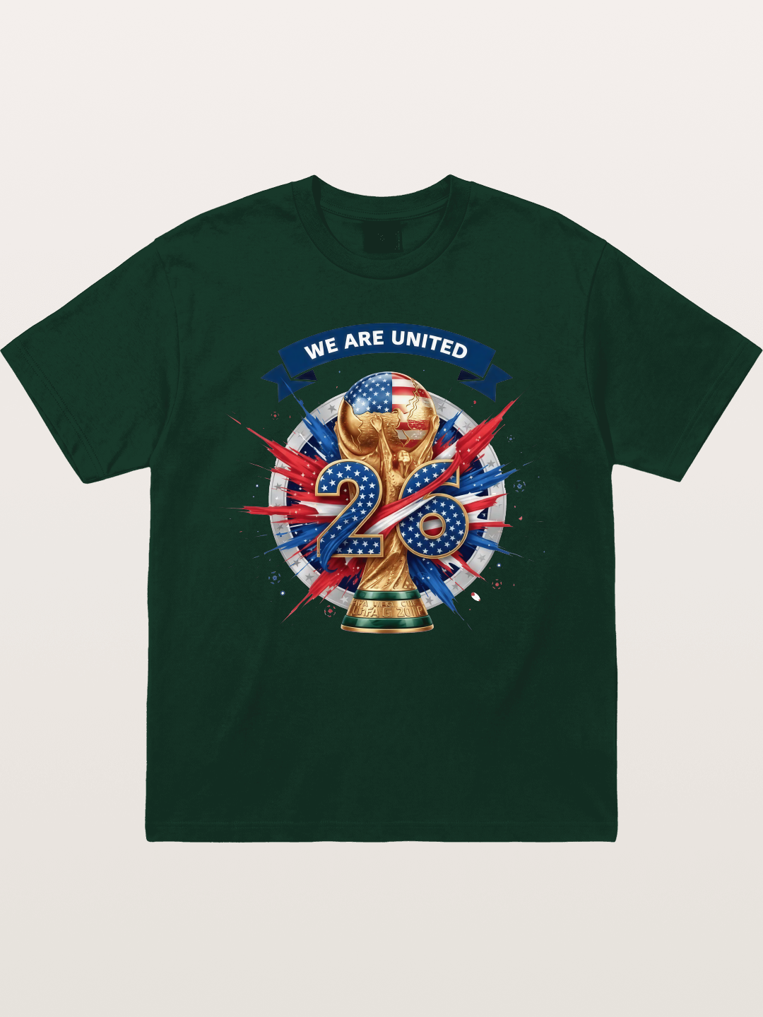 2026 WC We Are United Print Gildan T-shirt