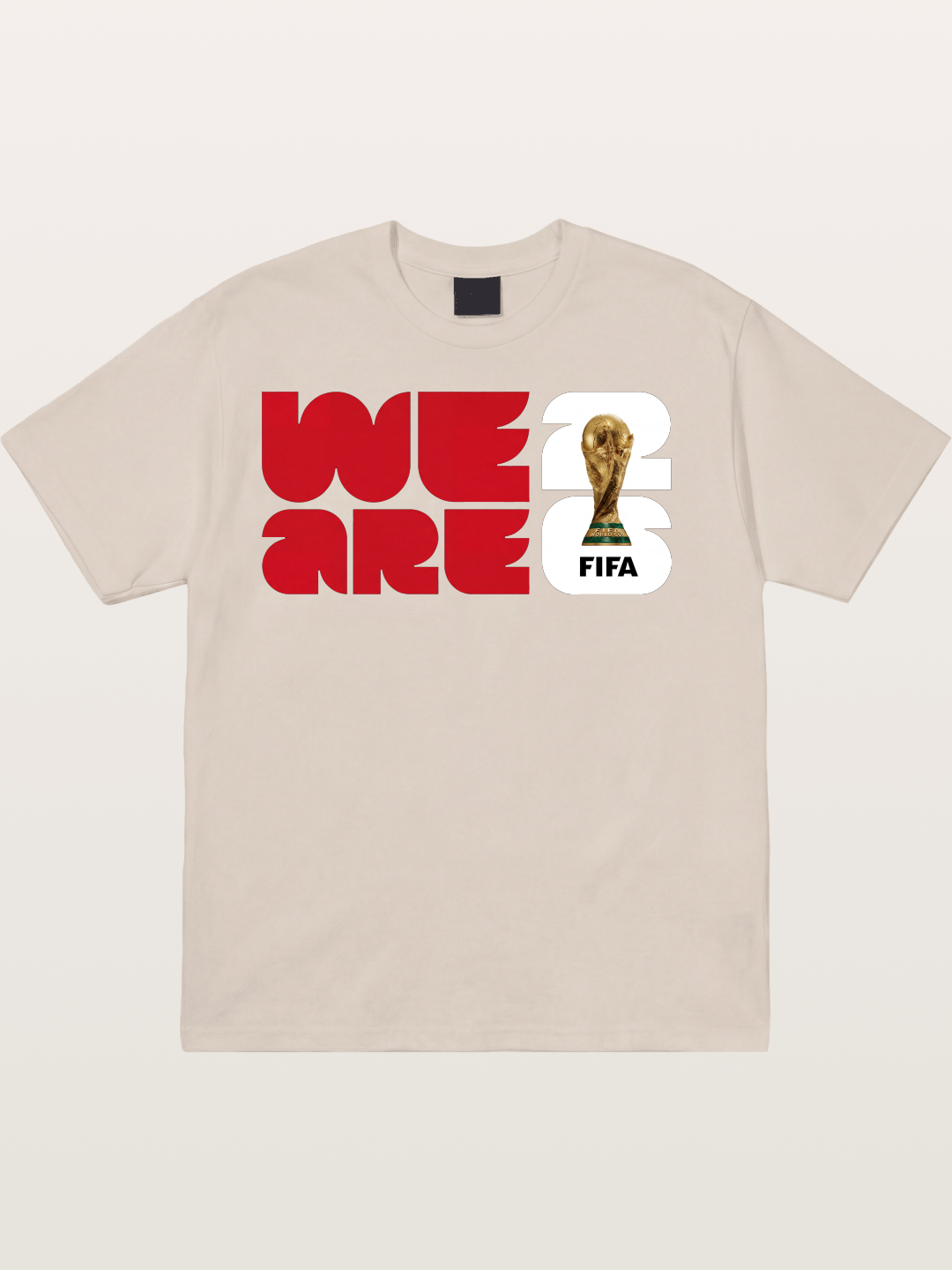 We Are FIFA World Cup Trophy Cotton T-shirt