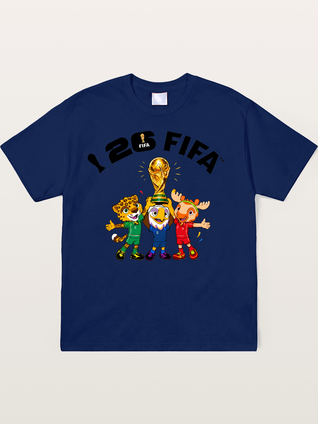 2026 FIFA Mascots Trophy Graphic Soft-Stay T-shirt