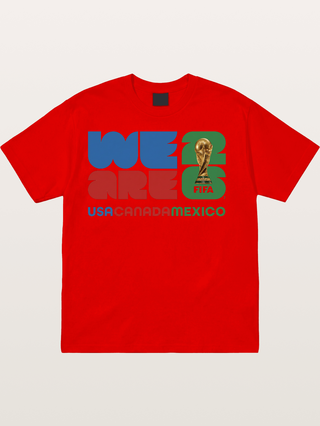 We Are 2026 World Cup Graphic Cotton T-shirt