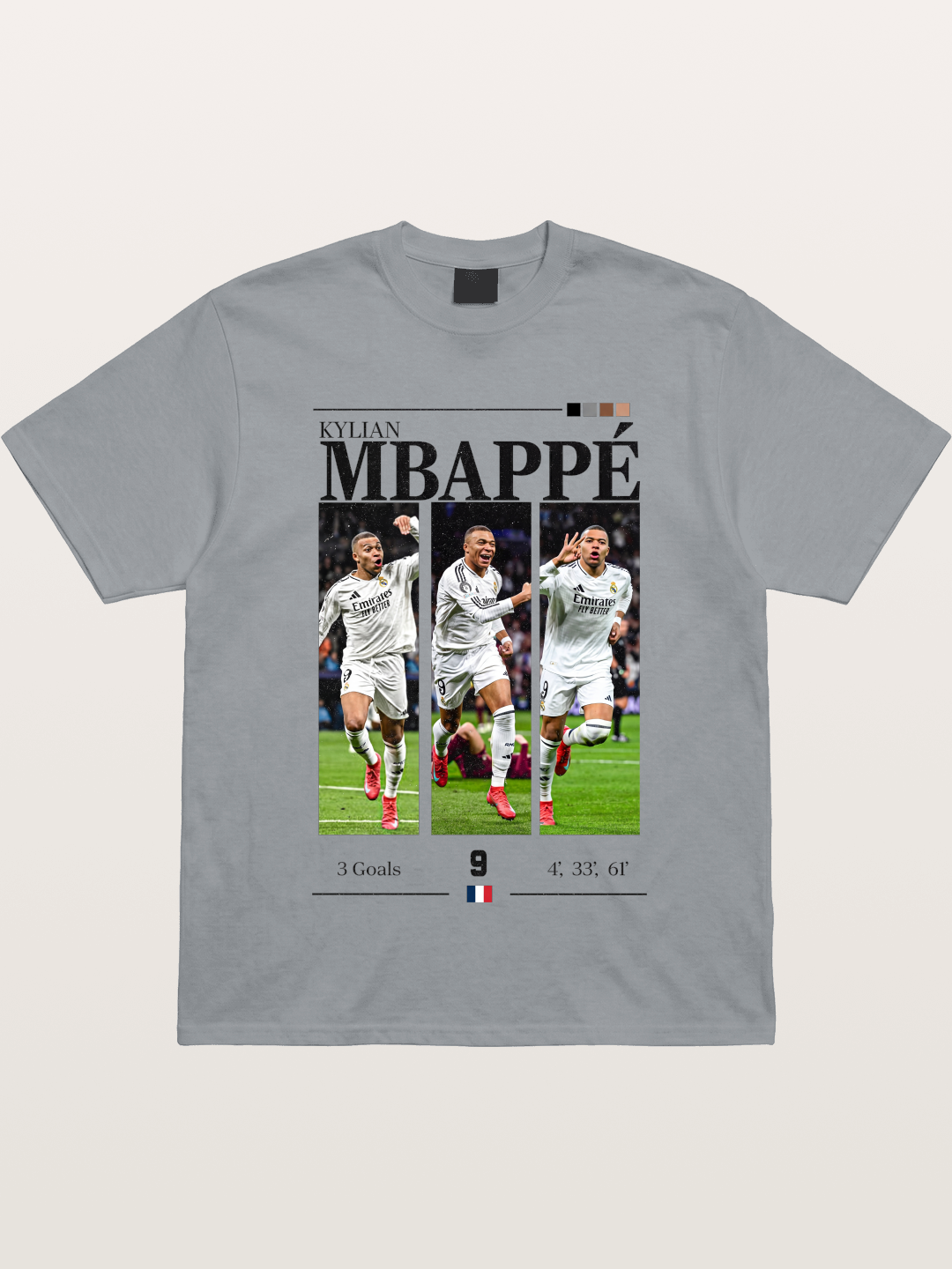 Mbappe Match Moment Collage Gildan T-shirt