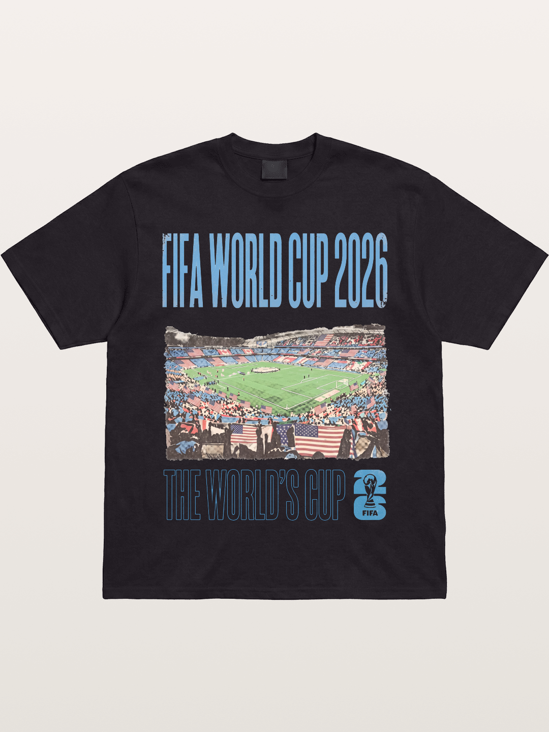 USA 2026 World Cup Stadium View Gildan T-shirt