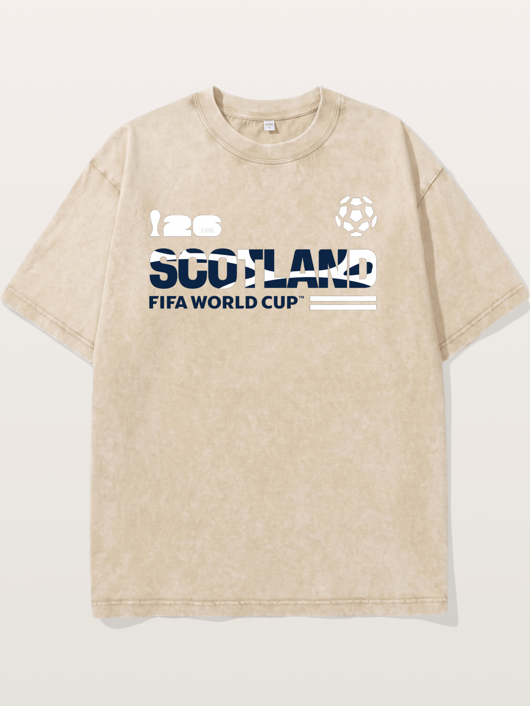 Scotland 2026 World Cup Logo Washed T-shirt