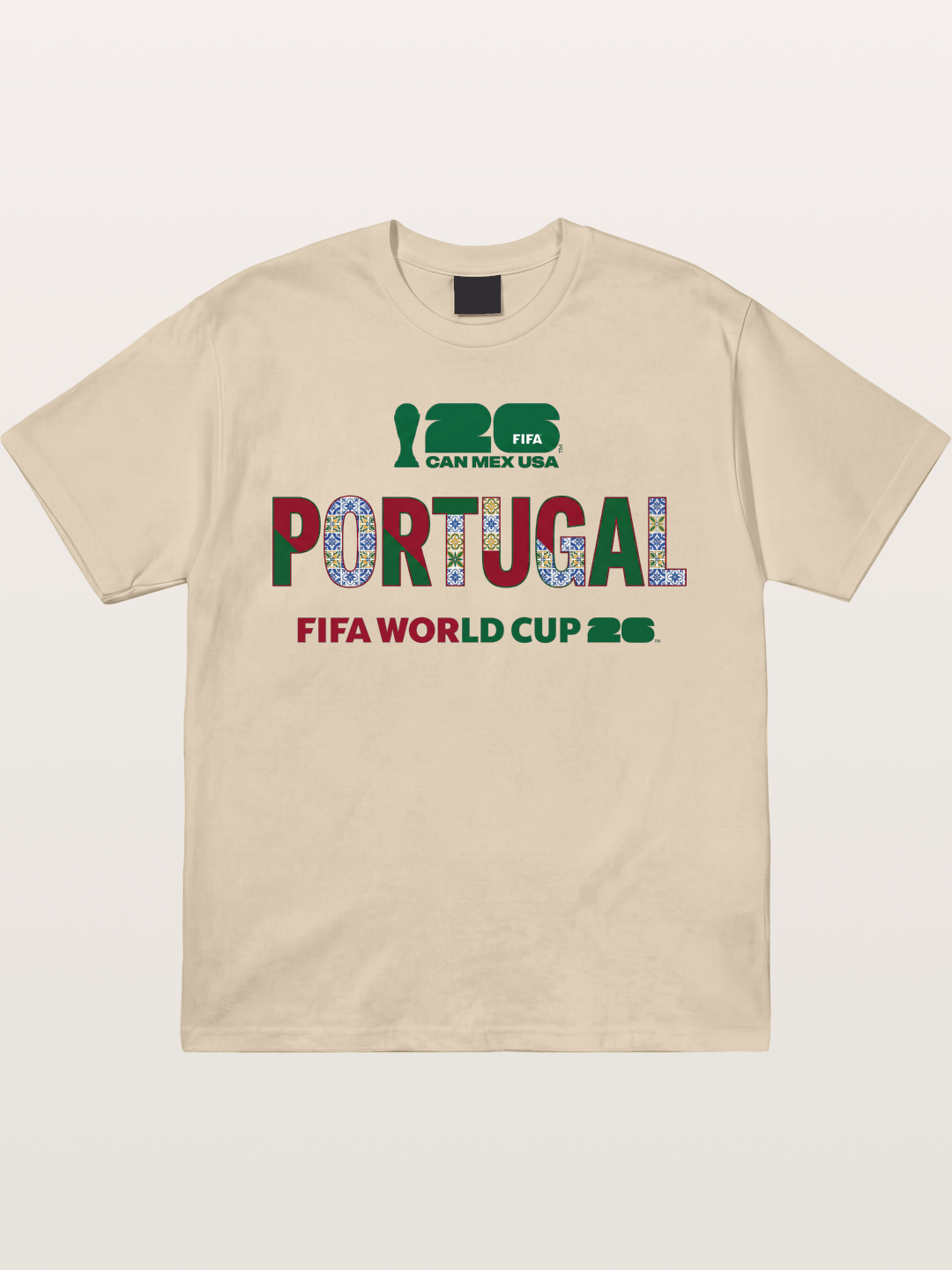 Portugal 2026 Pattern Art Gildan T-shirt