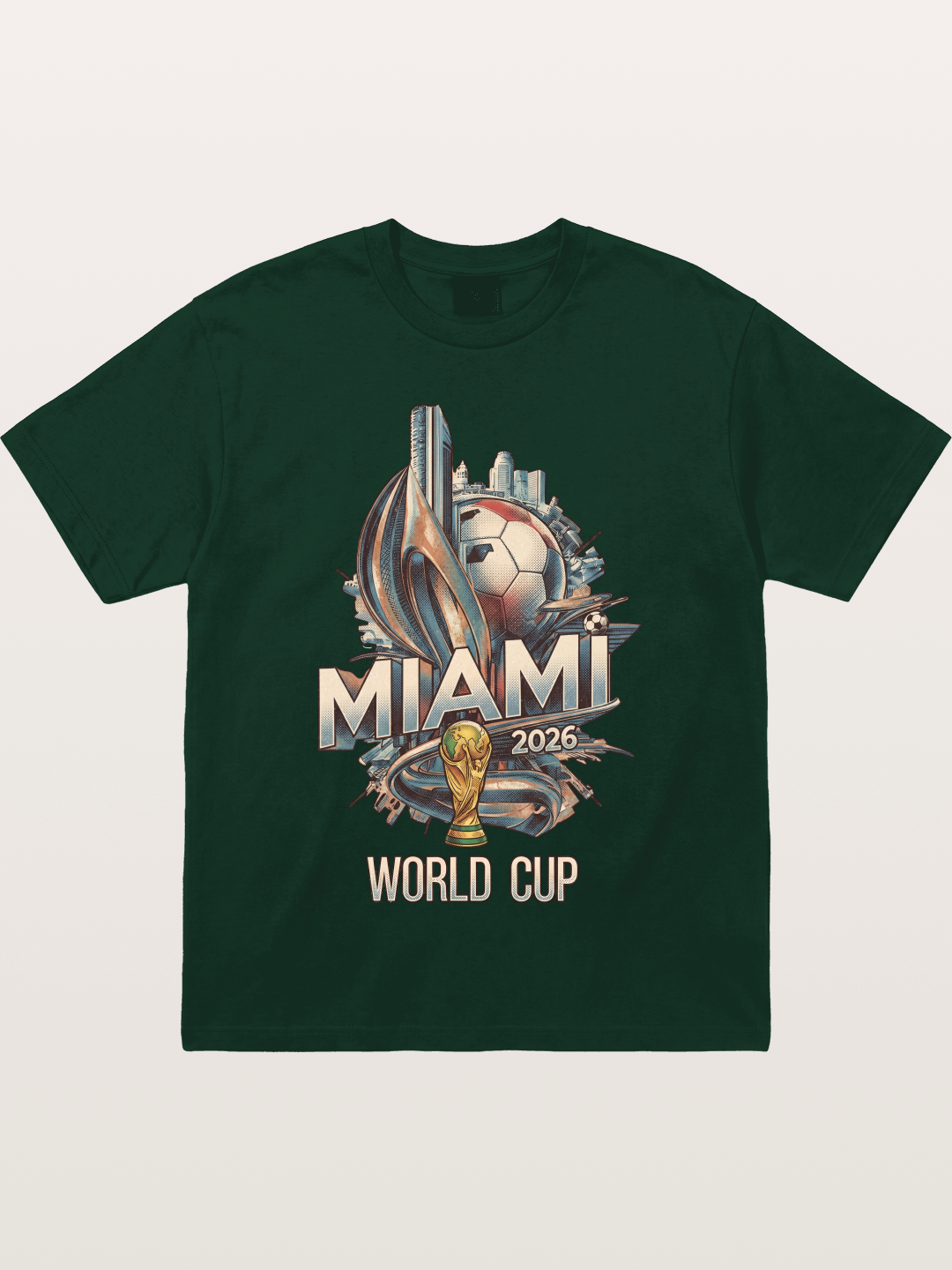 Miami World Cup 2026 Emblem Gildan T-shirt