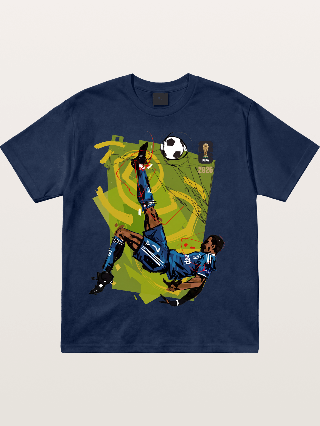 Cristiano Ronaldo's classic goal-scoring move Cotton T-shirt