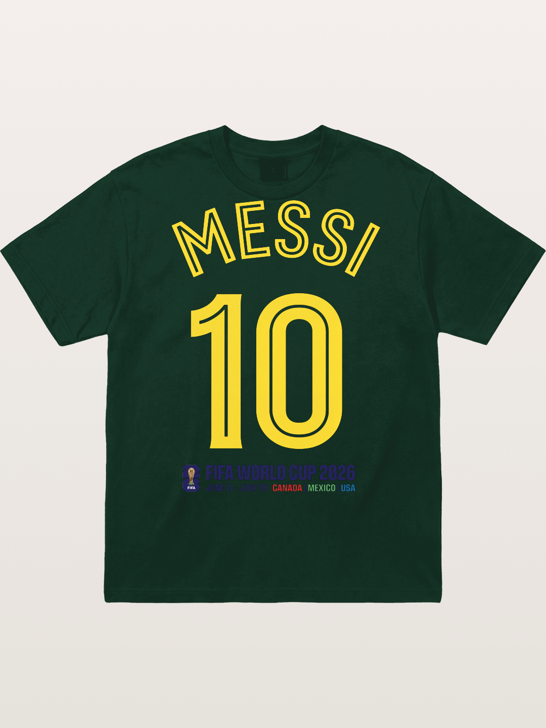 Messi 10 World Cup 2026 Gildan T-shirt