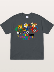 2026 World Cup Mascots Art Soft-Stay T-shirt