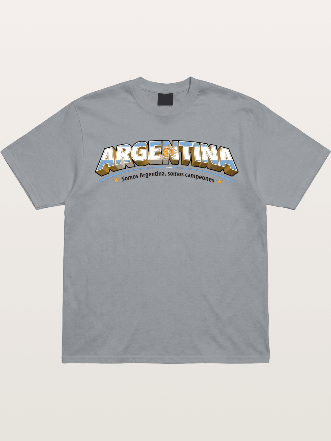 Argentina Retro Team Logo WC Gildan T-shirt