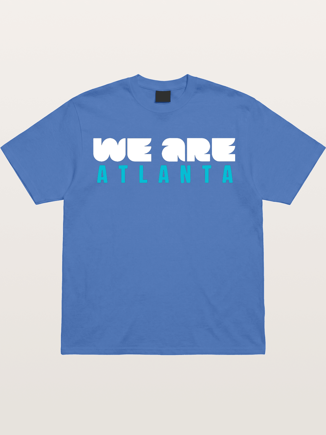 Atlanta Two-Tone Typography Gildan T-shirt