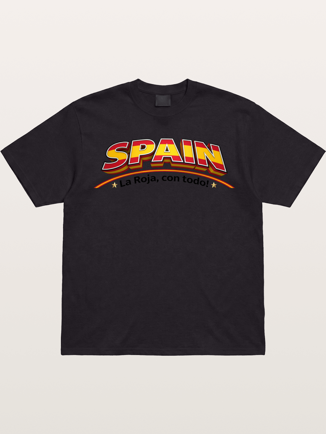 Spain Retro Team Logo WC Gildan T-shirt