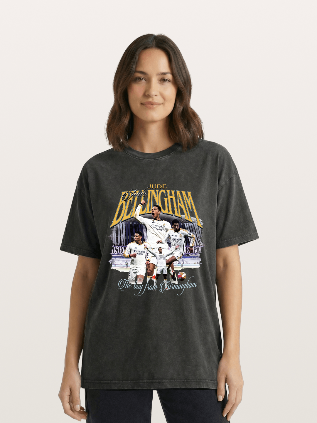 Jude Bellingham Real Madrid Washed T-shirt