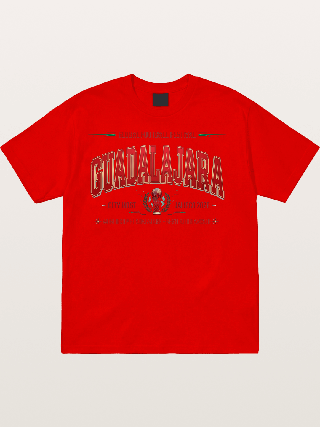 Guadalajara 2026 WC Host Print Cotton T-shirt