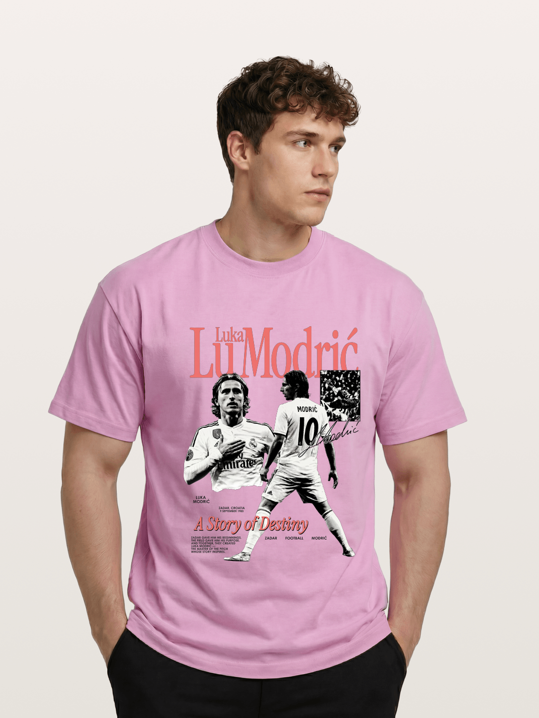 Luka Modric Destiny Story Gildan T-shirt