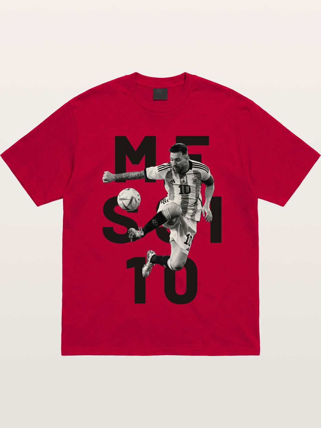 Messi 10 Action Print Gildan T-shirt