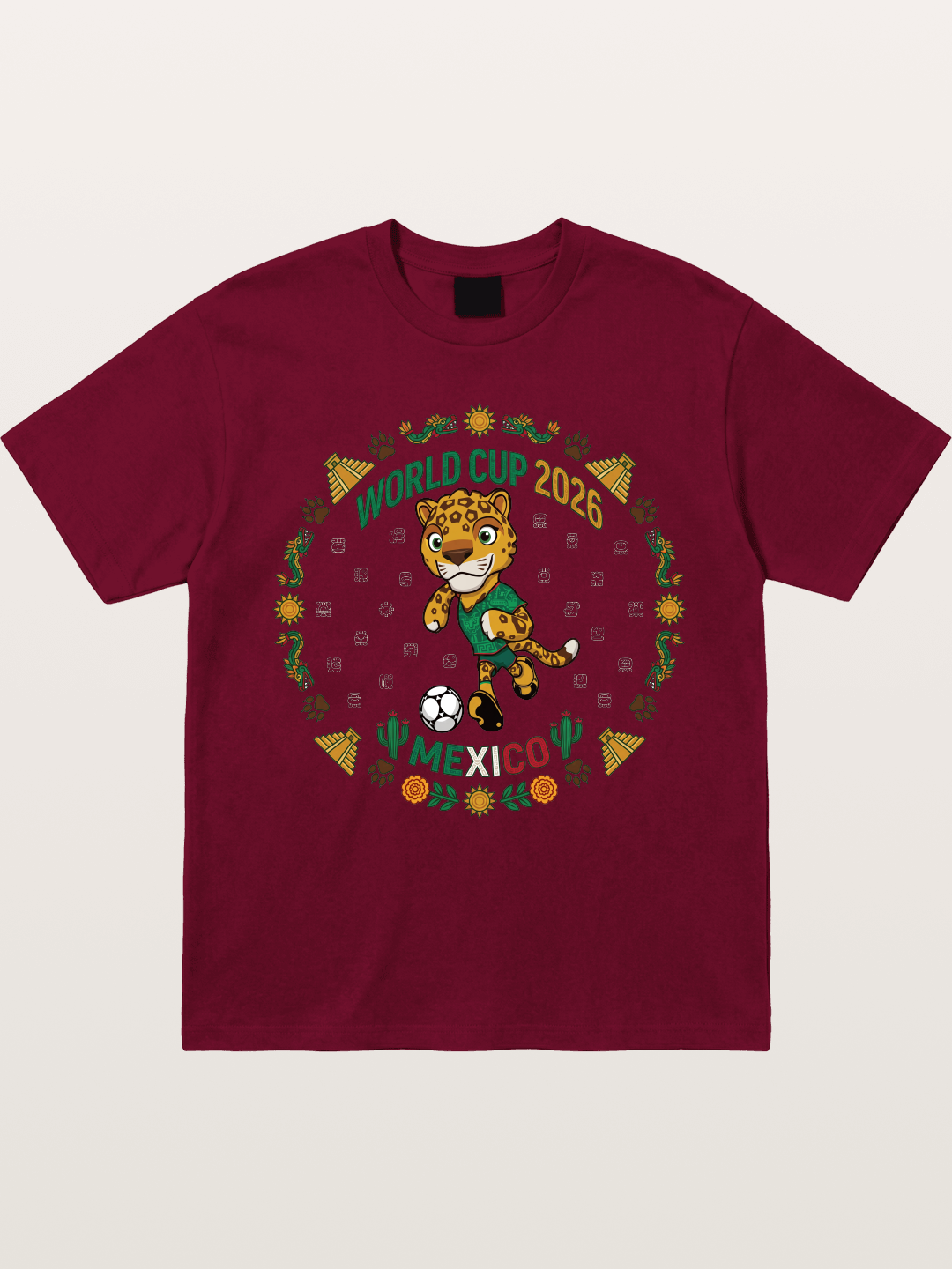 Mexico 2026 World Cup Mascot Gildan T-shirt