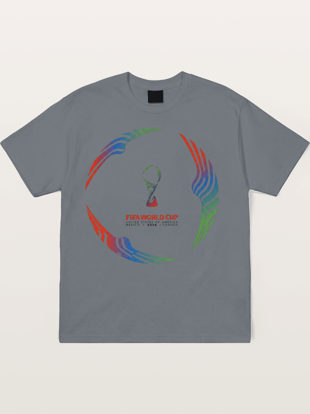 2026 World Cup Official Logo Cotton T-shirt