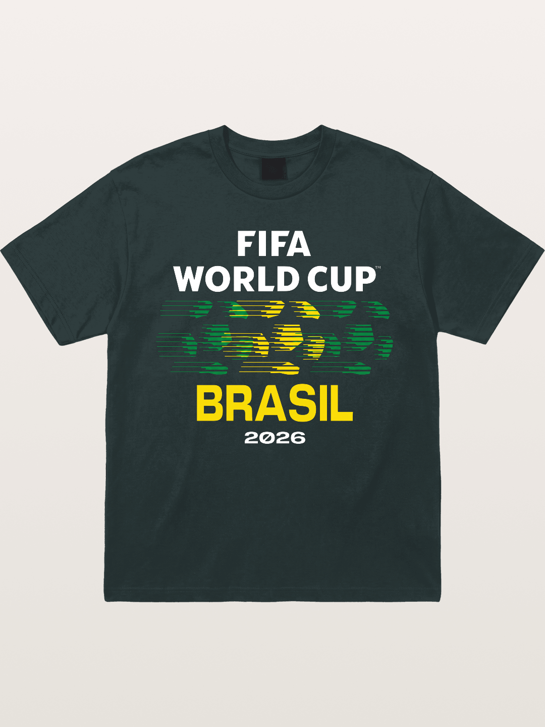 Brasil WC 2026 Speed Text Design Gildan T-shirt