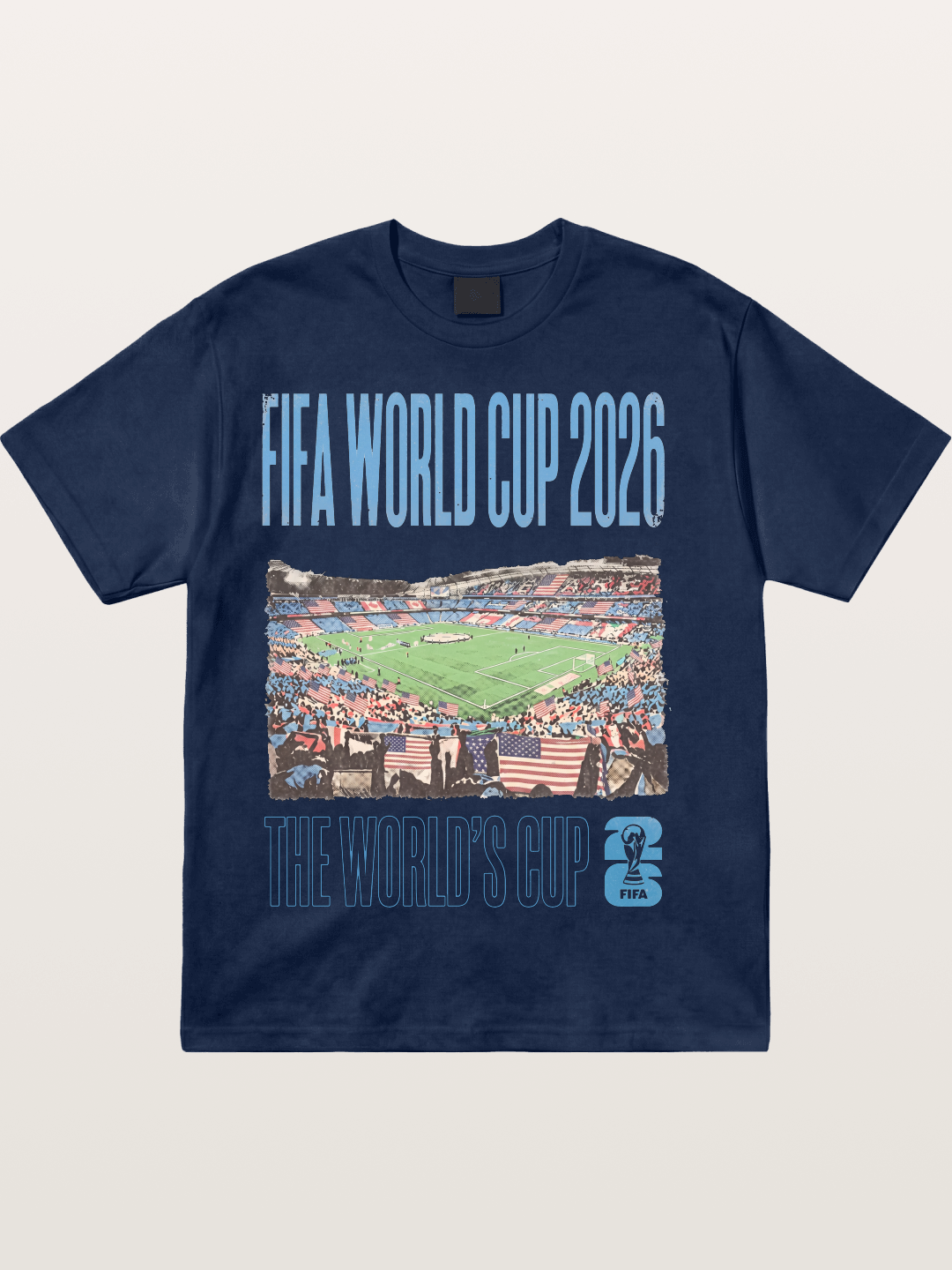 USA 2026 World Cup Stadium View Cotton T-shirt