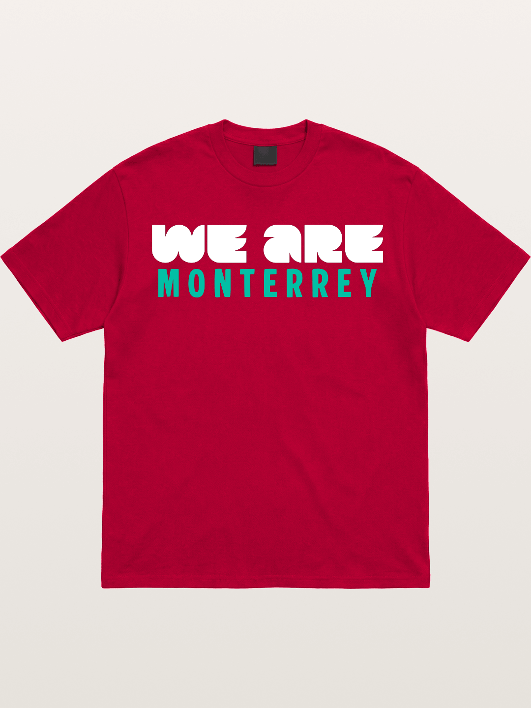Monterrey Teal Bold Sticker Gildan T-shirt
