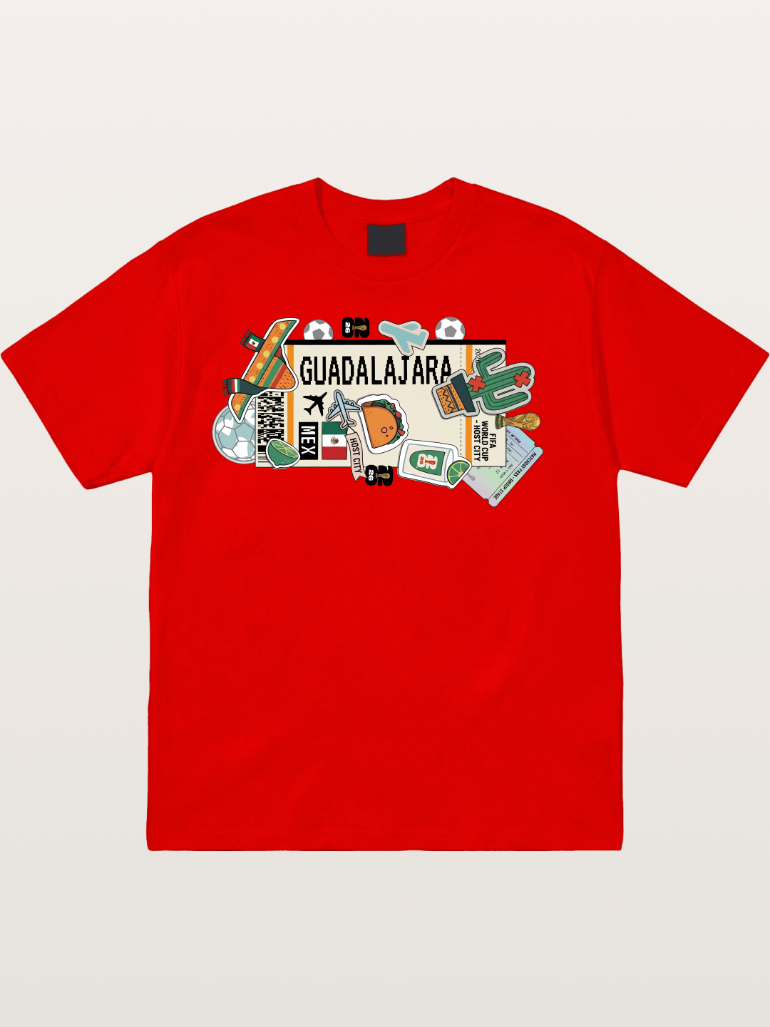 Guadalajara Mexican Culture Art Cotton T-shirt