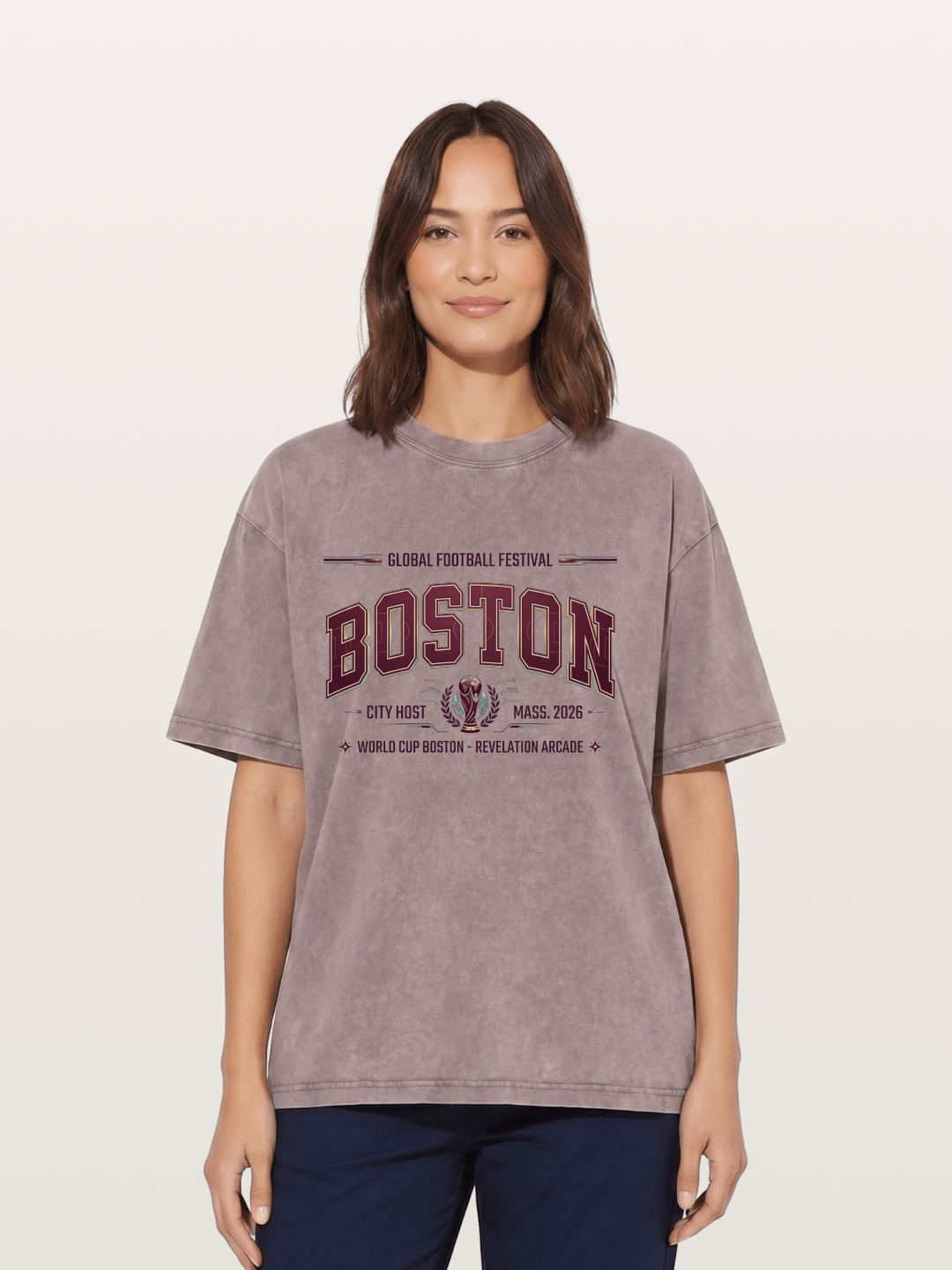 Boston 2026 World Cup Host Washed T-shirt