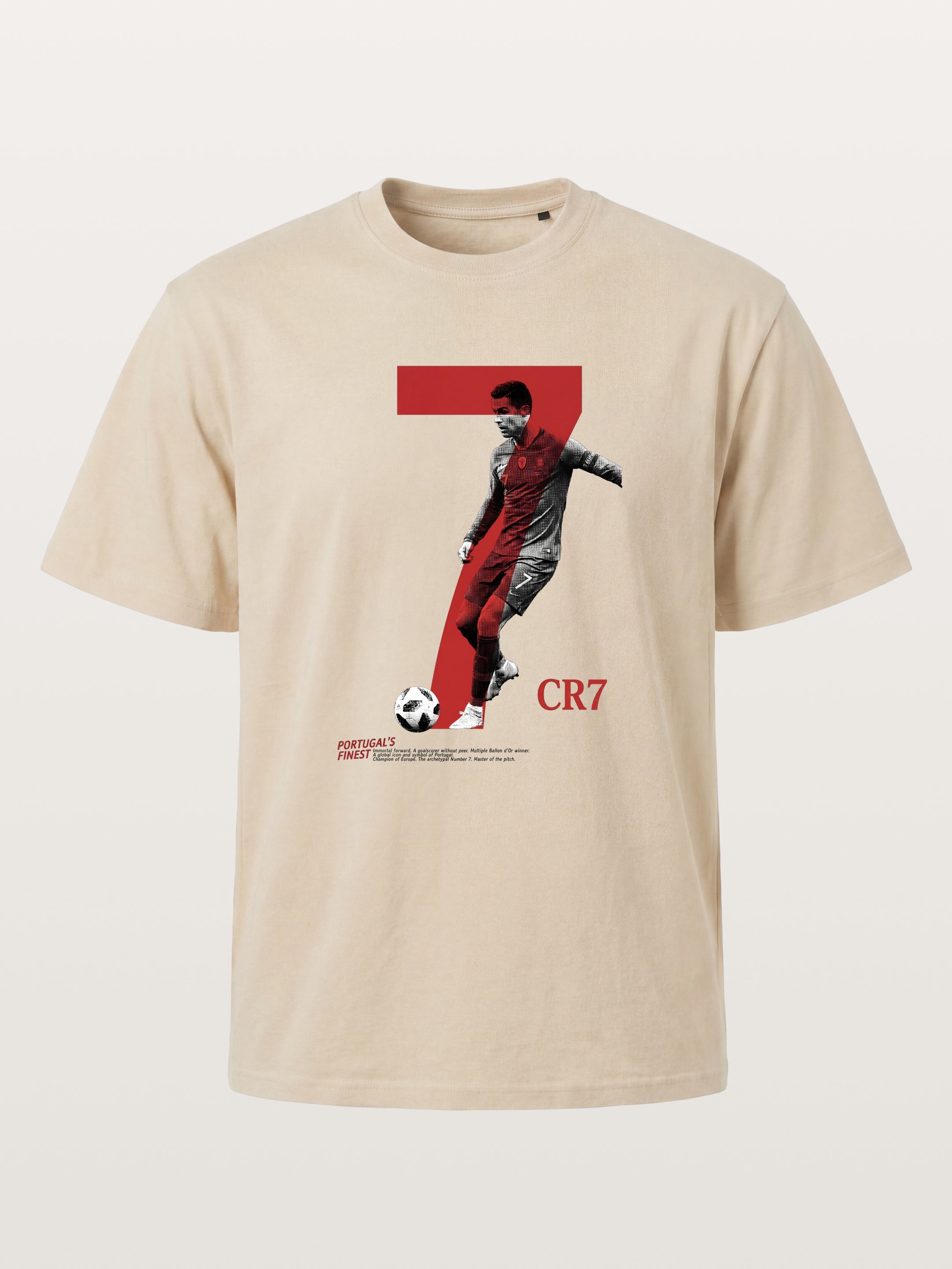 CR7 Portugal Split Portrait Gildan T-shirt