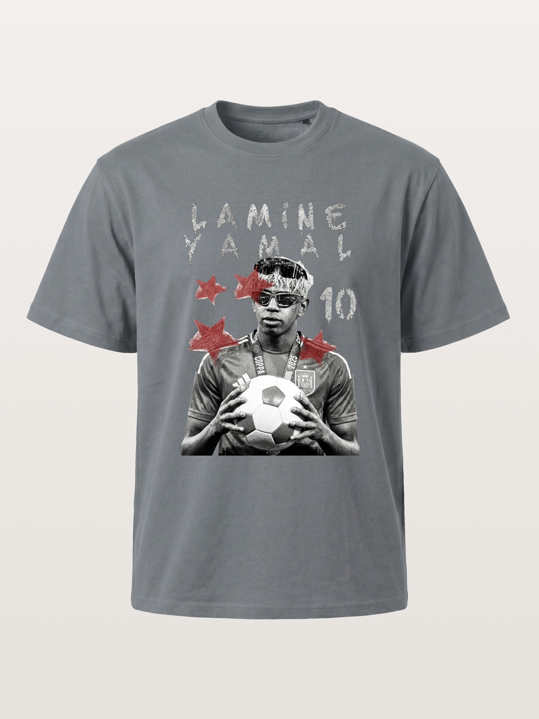 Lamine Yamal 2025 Star Card Cotton T-shirt