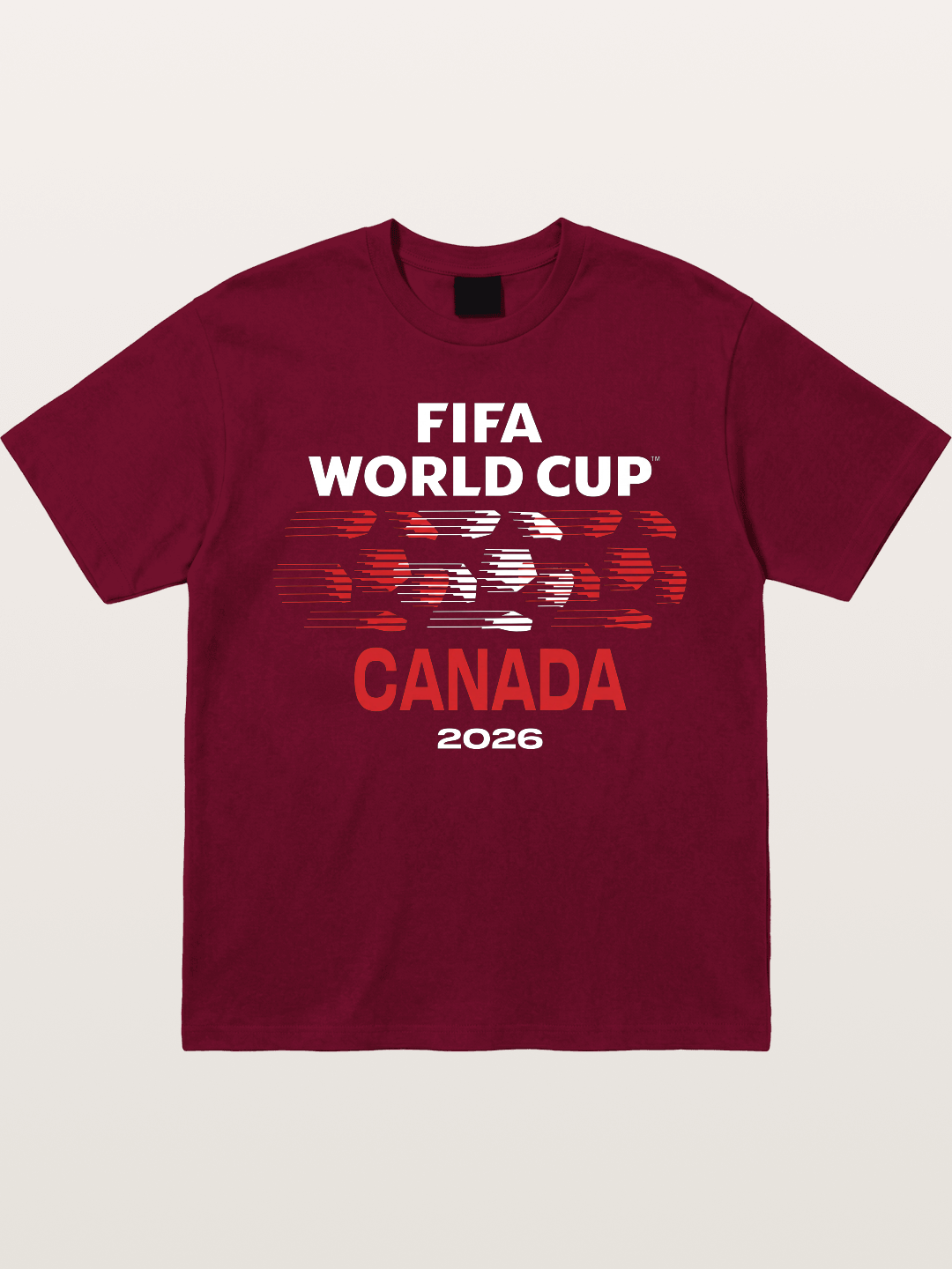 Canada WC 2026 Speed Text Design Gildan T-shirt