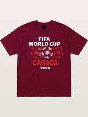 Canada WC 2026 Speed Text Design Gildan T-shirt