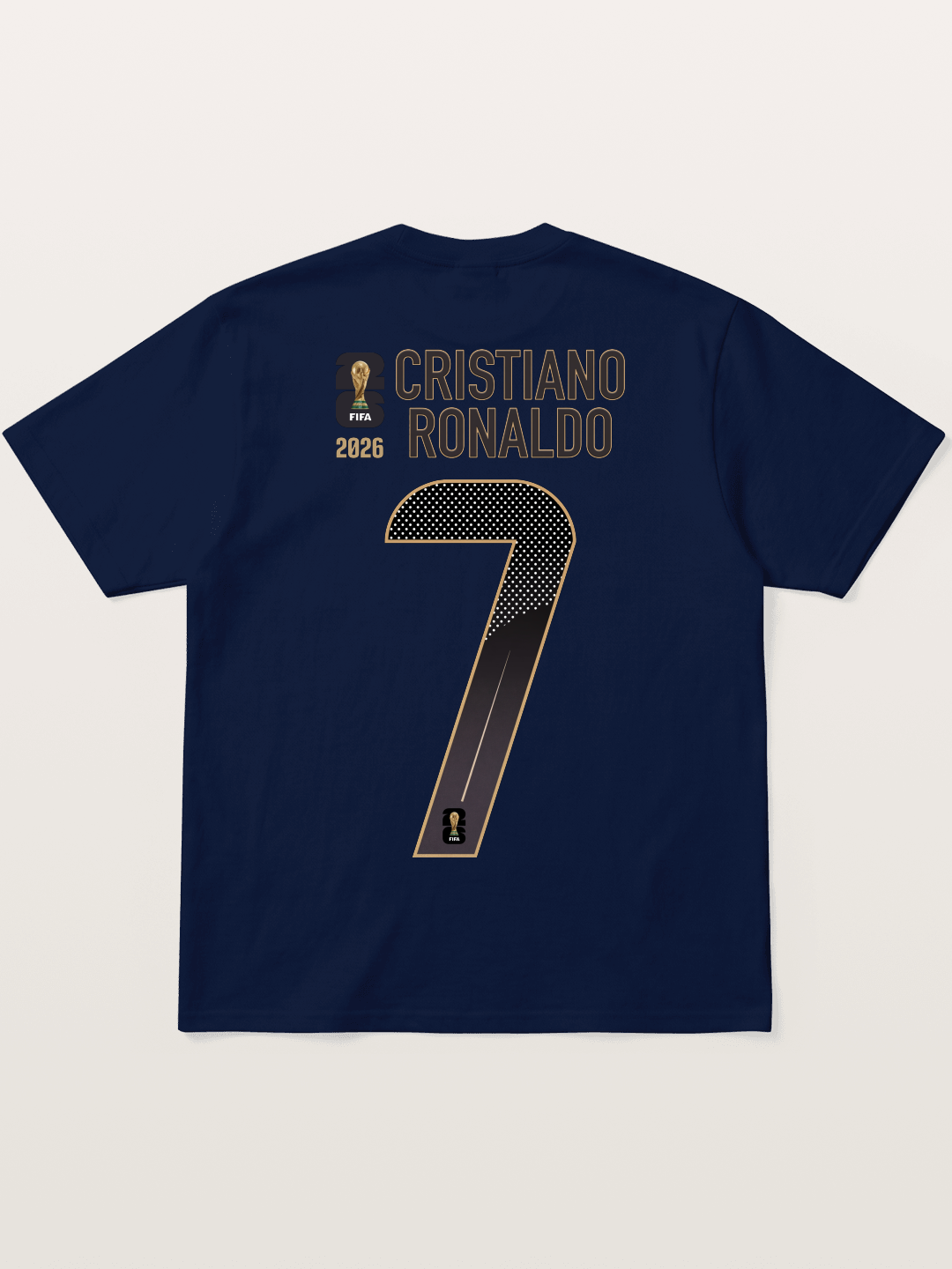 Portugal 7 Ronaldo 2026 WC Gildan T-shirt