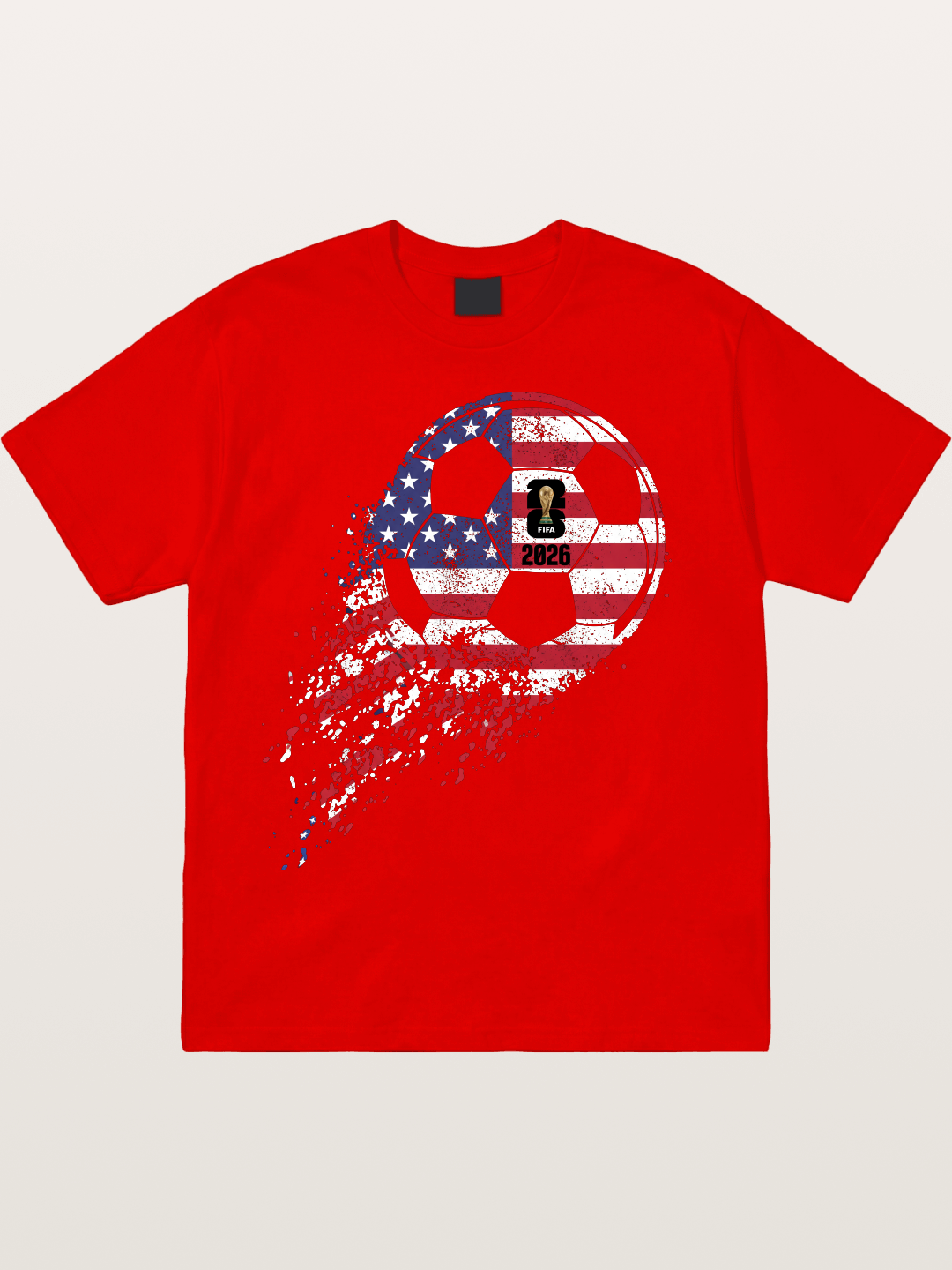 American Flag WC 2026 Ball Cotton T-shirt