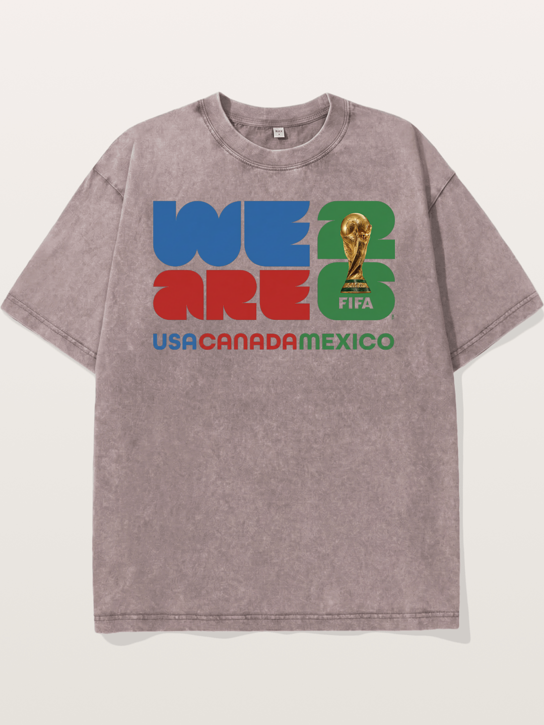 We Are 2026 World Cup Graphic Washed T-shirt