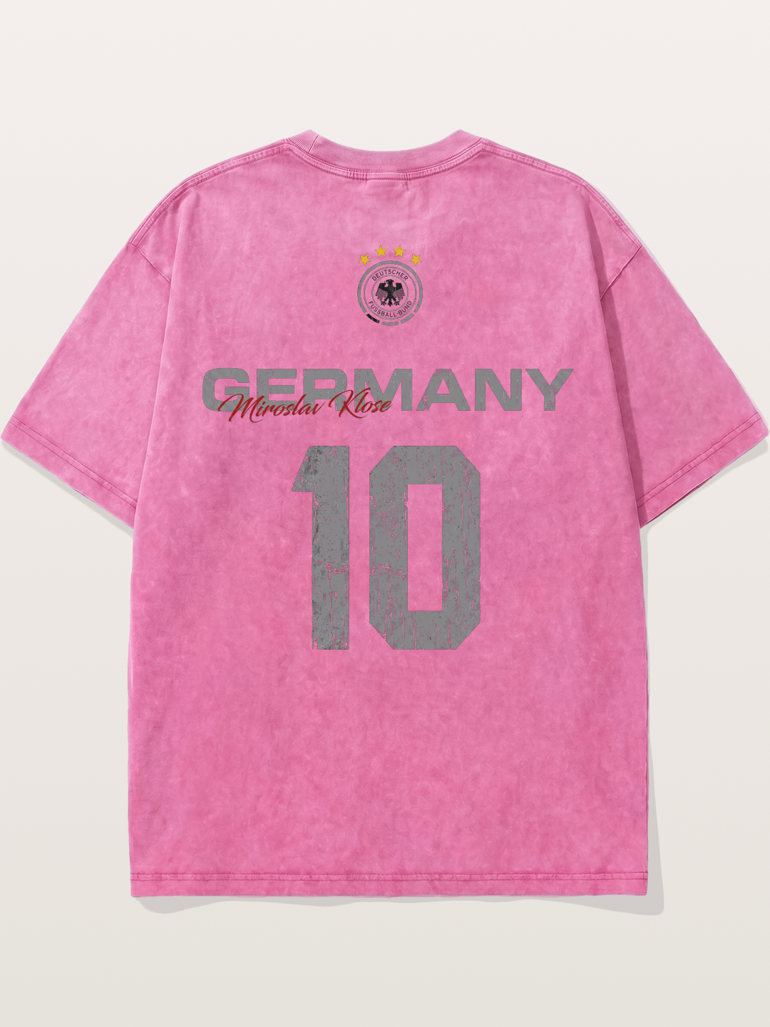 Germany Muller 10 Jersey Washed T-shirt