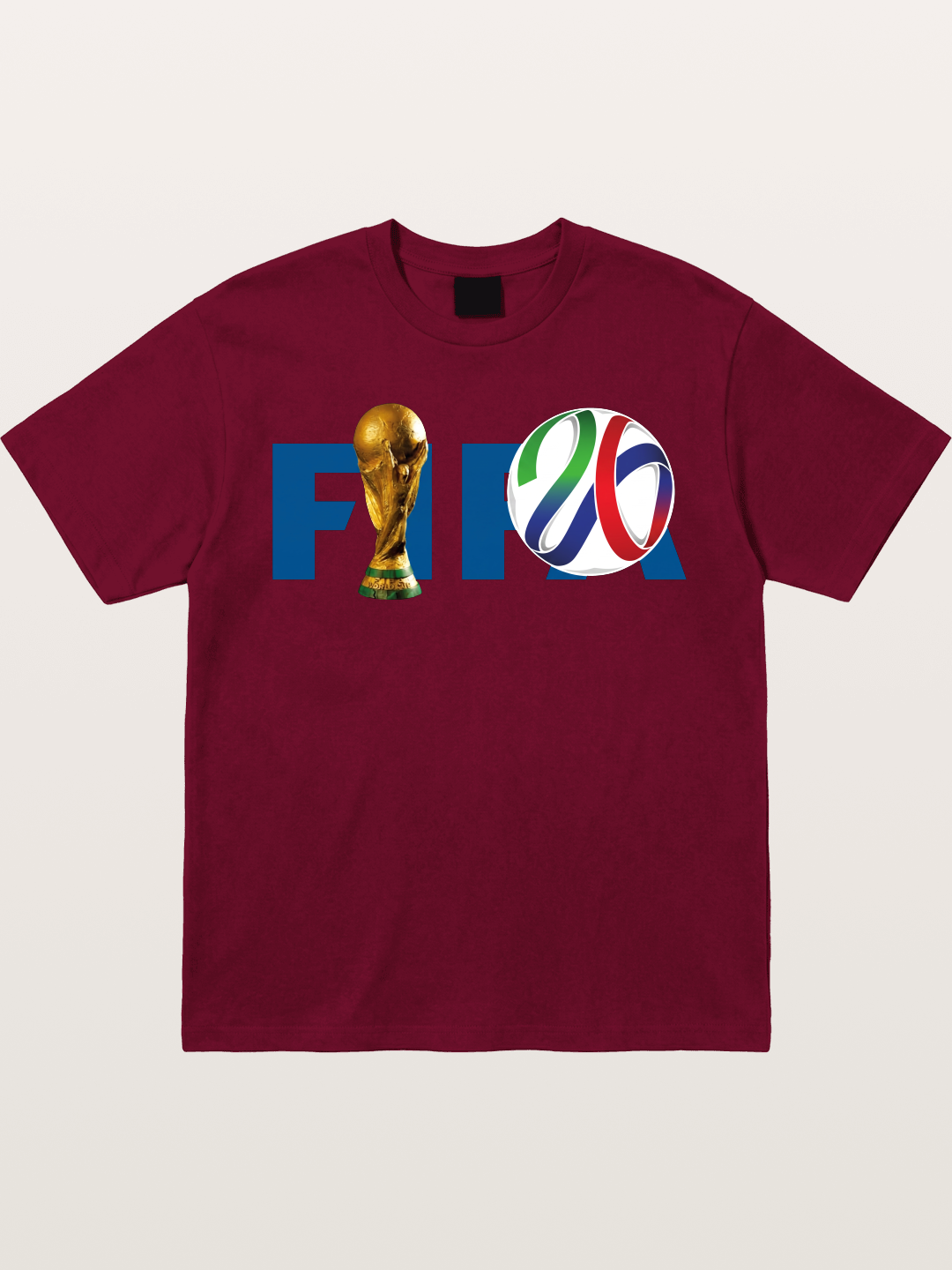 2026 WC Trophy and Color Ring Design Gildan T-shirt