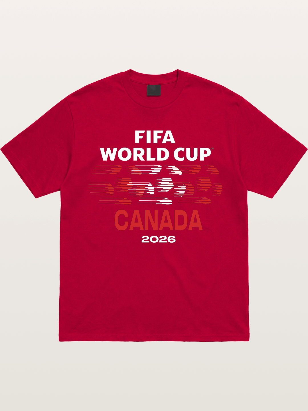 Canada WC 2026 Speed Text Design Gildan T-shirt