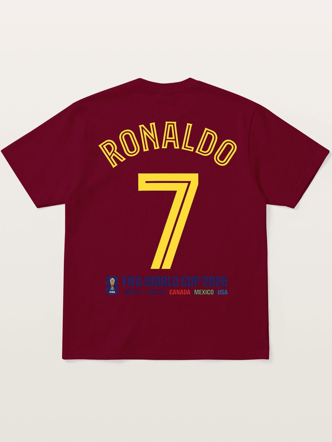 Ronaldo 7 World Cup 2026 Gildan T-shirt