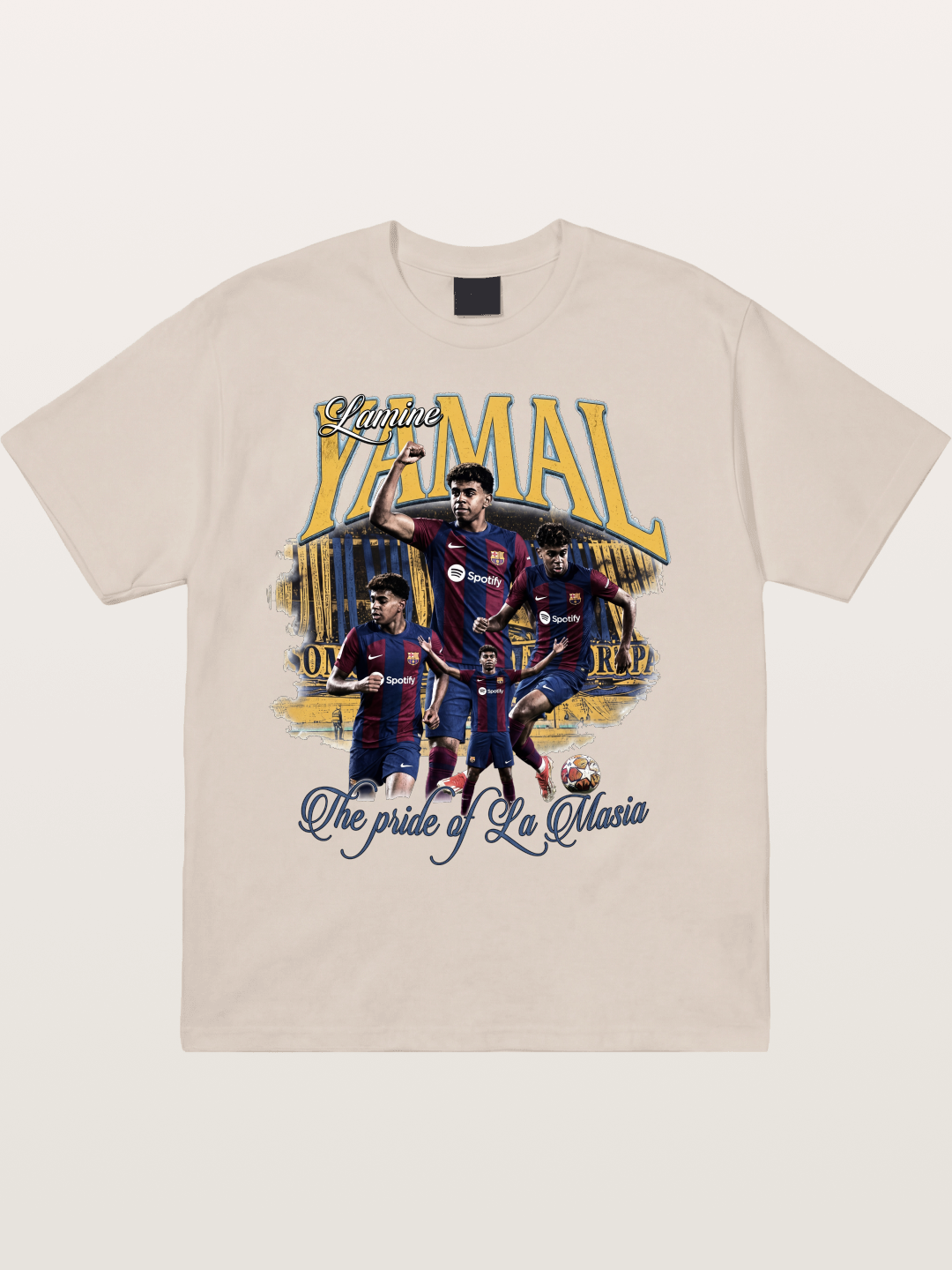 Lamine Yamal La Masia Art Cotton T-shirt