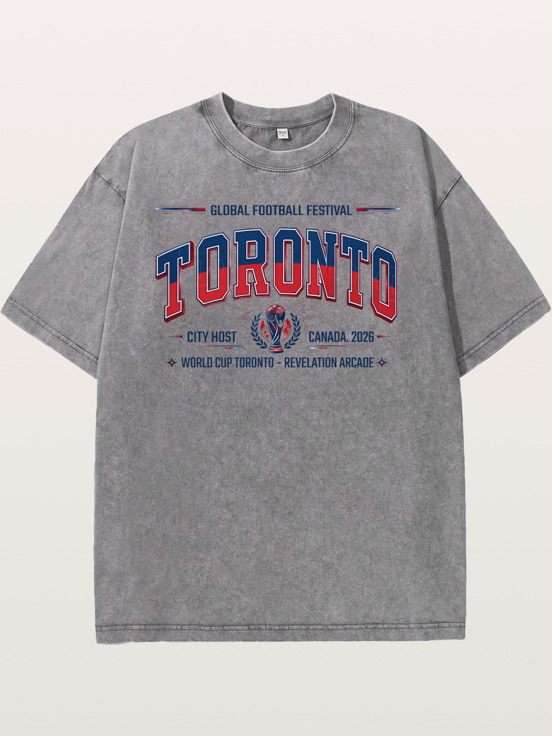 Toronto 2026 WC Host Graphic Washed T-shirt