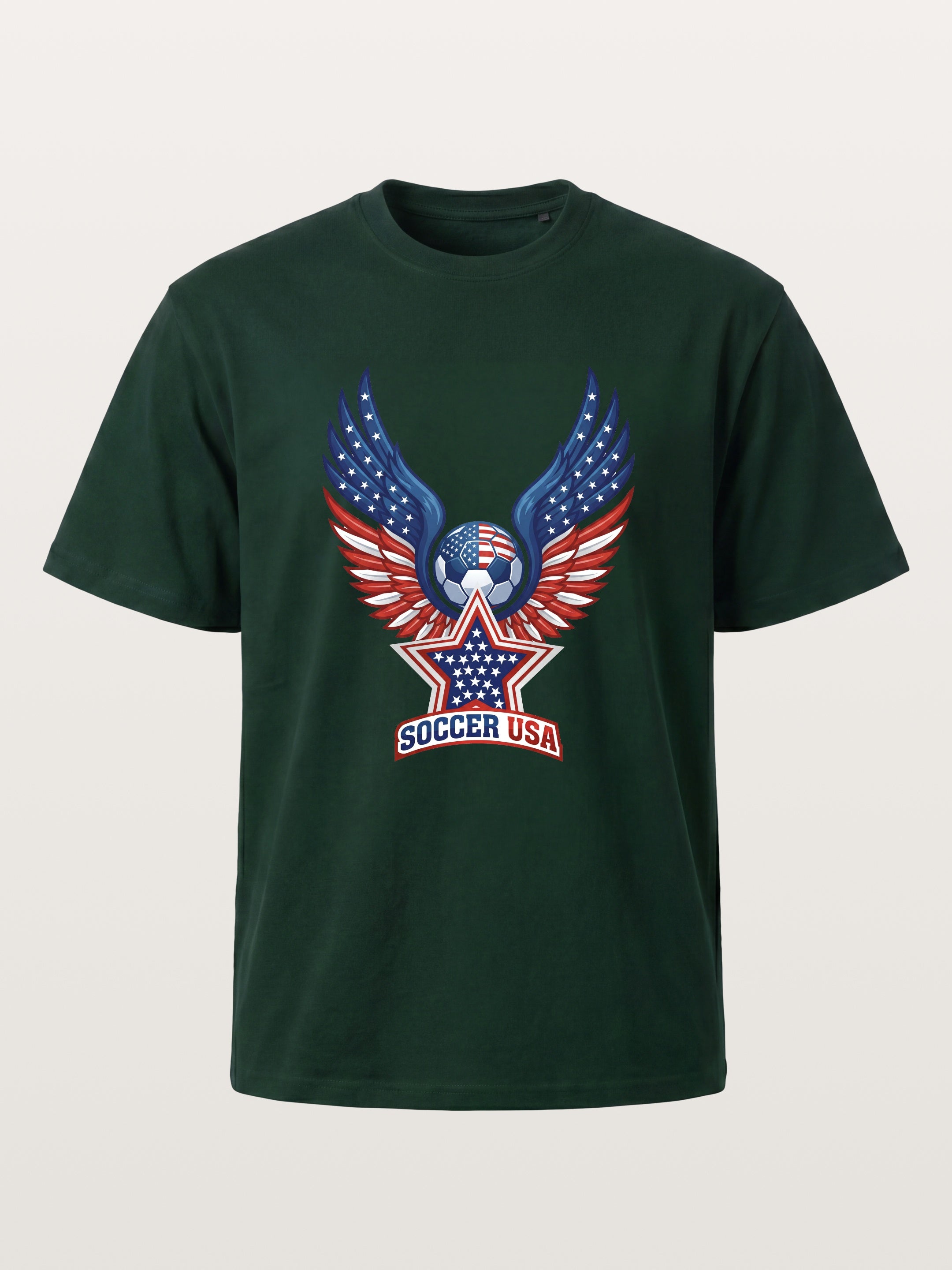 Soccer USA Wings Star Logo Gildan T-shirt