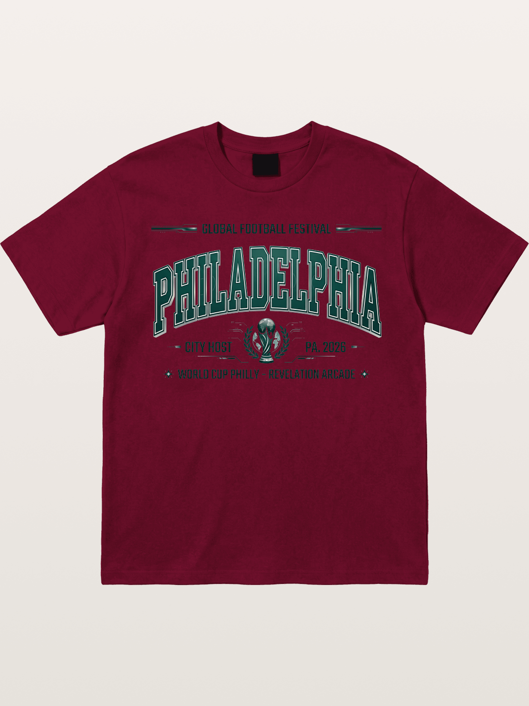 Philadelphia 2026 WC City Art Gildan T-shirt