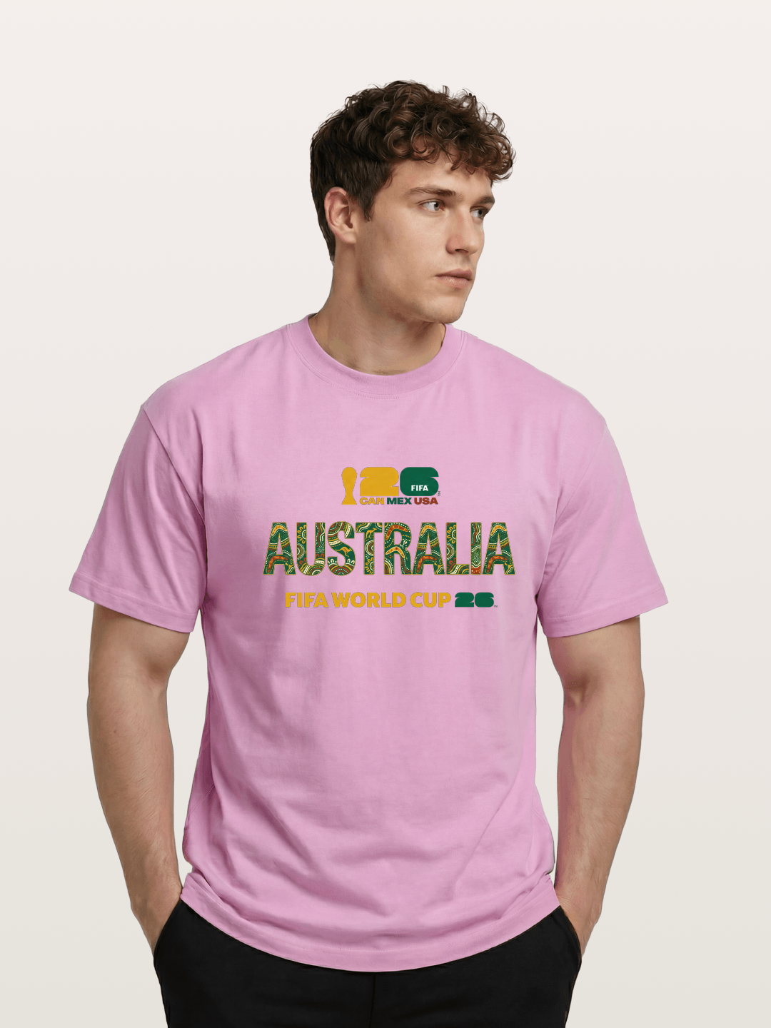 Australia 2026 Aboriginal Design Gildan T-shirt