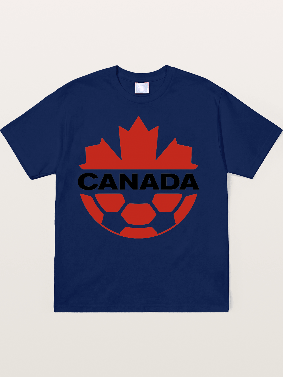 Canada Soccer Maple Leaf Logo Soft-Stay T-shirt
