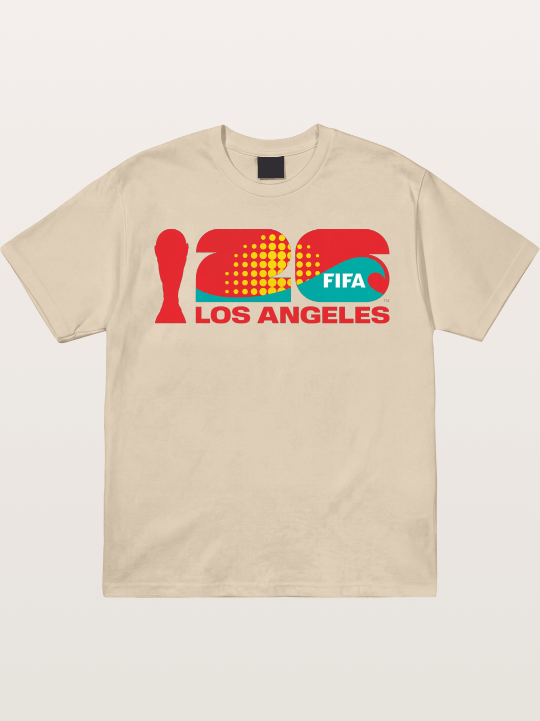 LA WC 2026 Geometric Dot Logo Gildan T-shirt